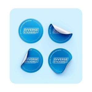 Aanbod stickers voor restaurant - Impressie van stickers op maat