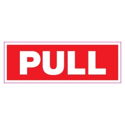 Pull sticker - DS1001113