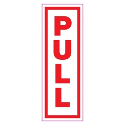 Pull sticker - DS1001116