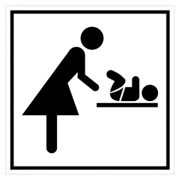 Babyverzorging sticker