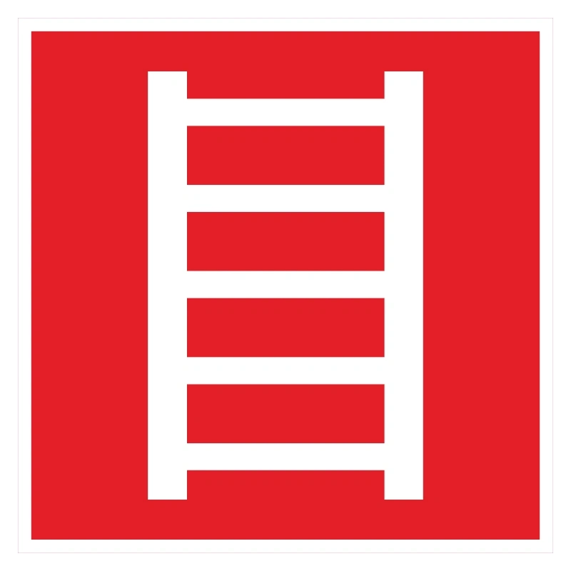 Ladder sticker | Diversestickers.nl