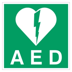 AED sticker (ISO 7010) - DS1000008