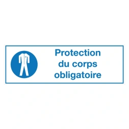 Protection du corps obligatoire sticker - DS1001666