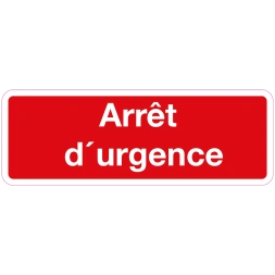 Arrêt d'urgence