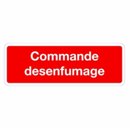 Commande desenfumage