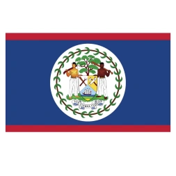 Vlagsticker Belize