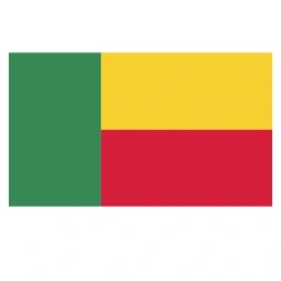 Vlagsticker Benin