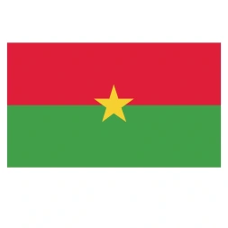 Vlagsticker Burkina Faso