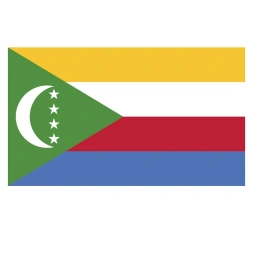 Vlagsticker Comoren
