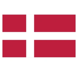 Vlagsticker Denemarken