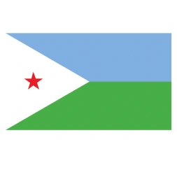 Vlagsticker Djibouti