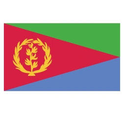 Vlagsticker Eritrea