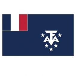 Vlagsticker Franse Zuidelijke Gebieden
