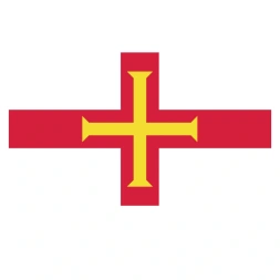 Vlagsticker Guernsey