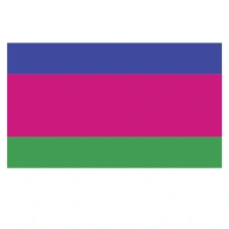 Vlagsticker Koeban Volksrepubliek