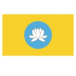 Vlagsticker Kalmukkië, Republiek