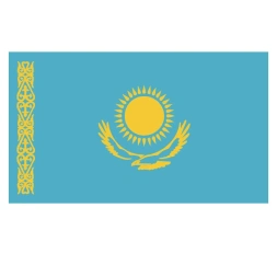 Vlagsticker Kazachstan