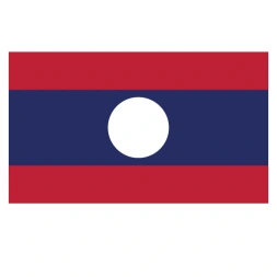 Vlagsticker Laos