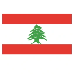 Vlagsticker Libanon