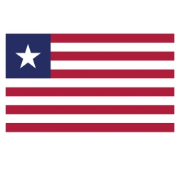 Vlagsticker Liberia (Costa Rica)