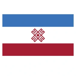 Vlagsticker Mari El, Republiek