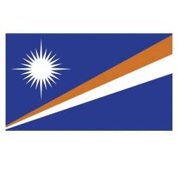 Vlagsticker Marshalleilanden