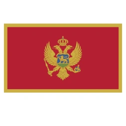 Vlagsticker Montenegro
