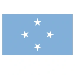 Vlagsticker Micronesië