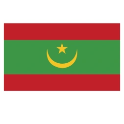 Vlagsticker Mauritanie
