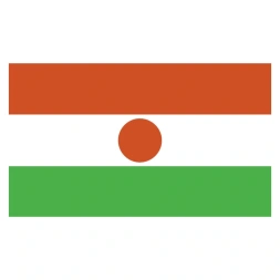 Vlagsticker Niger