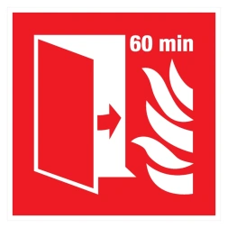 Brandwerende deur (60 minuten) sticker