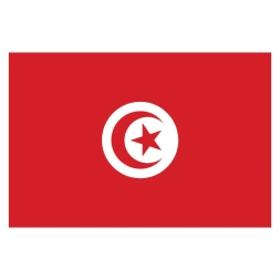 Vlagsticker Tunesië