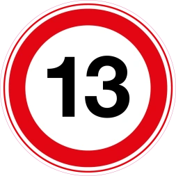 13 sticker