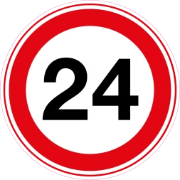 24 sticker