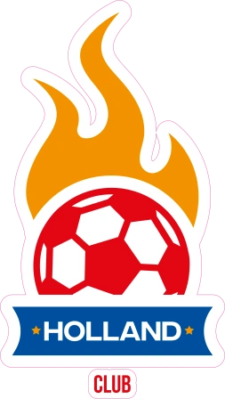 Holland On Fire Sticker – 100mm Premium Kwaliteit voor €1