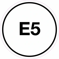 E5 (Benzine) sticker