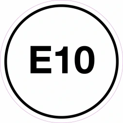 E10 (Benzine) sticker
