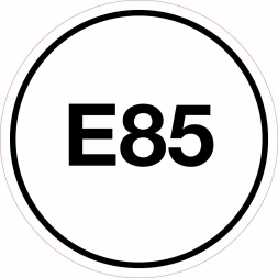 E85 (Benzine) sticker