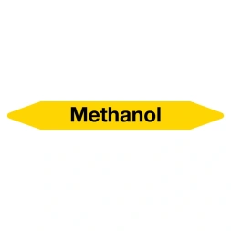 Leidingmarker Methanol sticker
