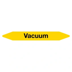 Leidingmarker Vacuum sticker